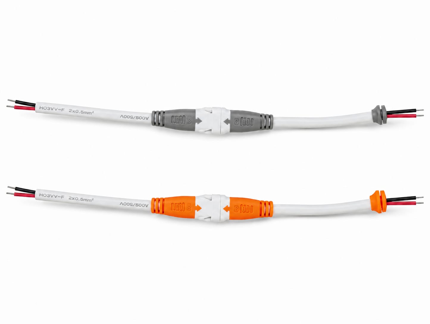 MALE FEMALE CONNECTOR 2 PIN 